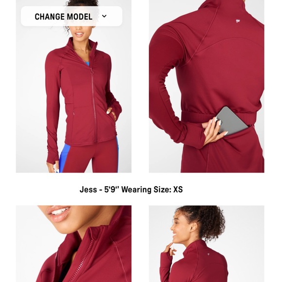 Fabletics Trinity cold weather performance jacket - Picture 1 of 6